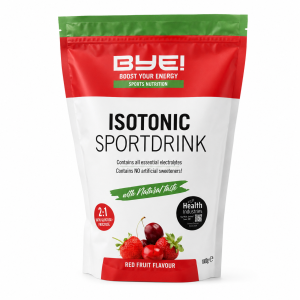 Bye Isotonic Sportdrink Red Fruit 1000g-isotone sportdrank met elektrolyten