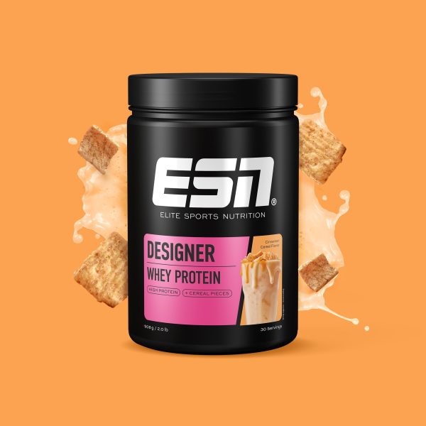 ESN Designer Whey Protein Cinnamon Cereal flavor