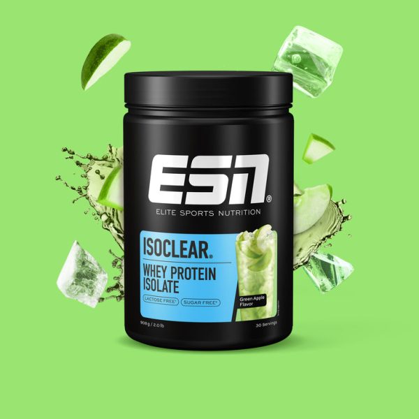 ESN Isoclear Whey Isolate Green Apple Flavor