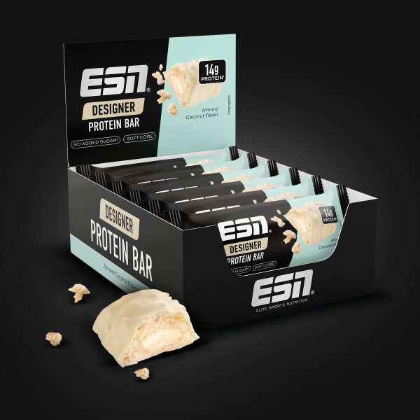 Designer protein Bar Almond coconut