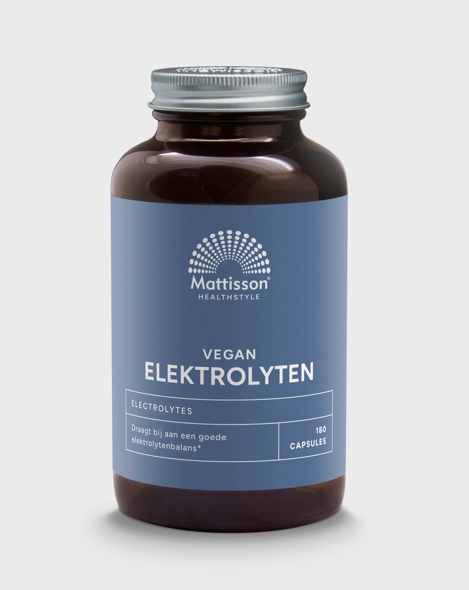 Mattisson Electrolytes Caps Mattisson Electrolytes capsules afbeelding van een pot met capsules