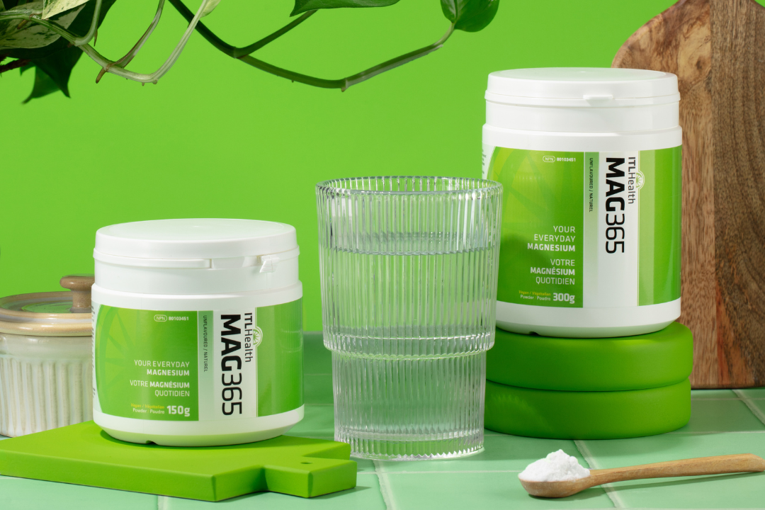 ITL Health MAG365 magnesium poeder neutraal hoogopneembaar ontspanning spieren