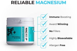 MAG365 BF botformule magnesium citraat poeder ITL Health met vitamine D3 K2 mineralen betrouwbaarheid opsomming