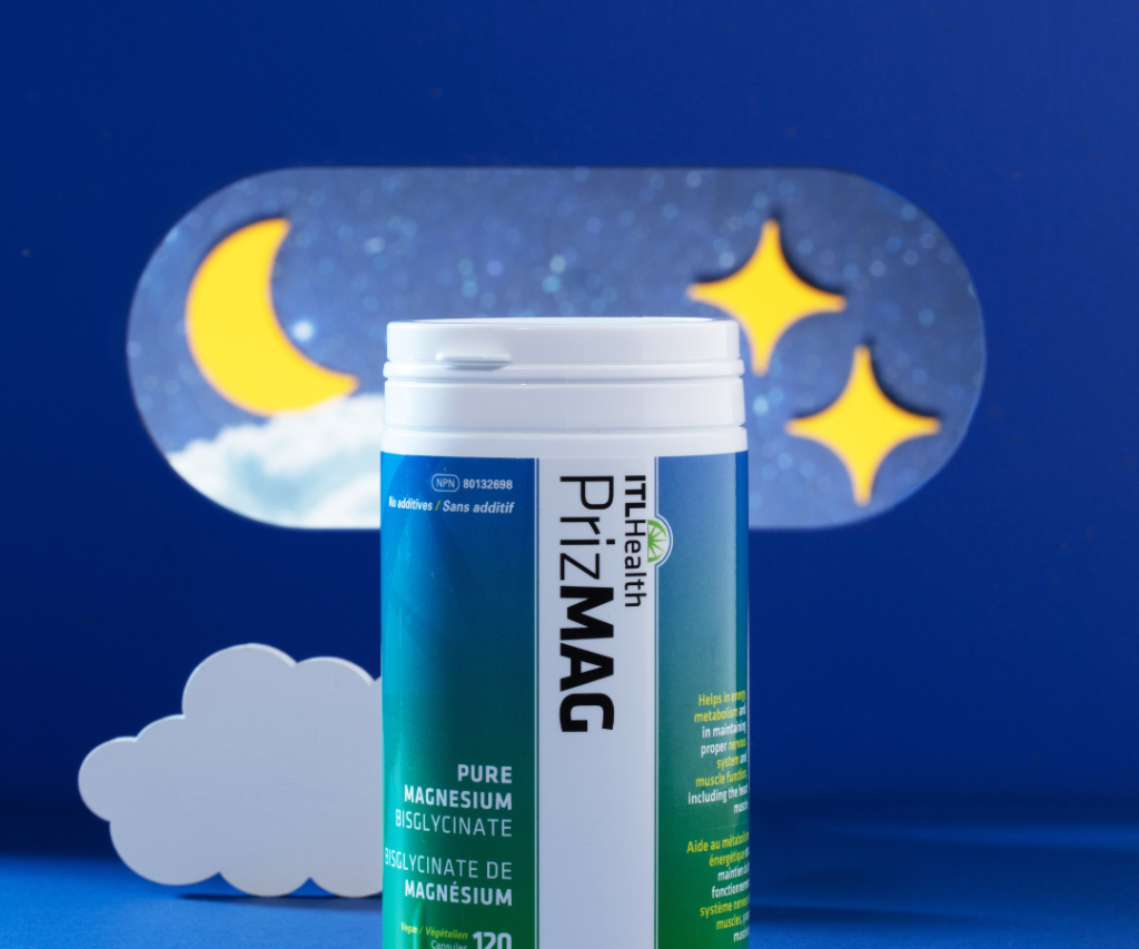 ITL Health PrizMAG magnesium bisglycinaat capsules voor slaap en ontspanning