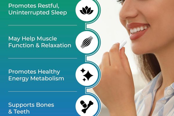 ITL Health PrizMAG magnesium bisglycinaat capsules voor slaap en ontspanning voel de kalmte