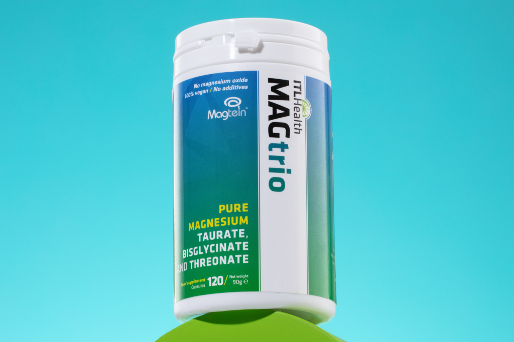 magnesium capsules ITL trio magnesium supplement 120 capsules hoge opname