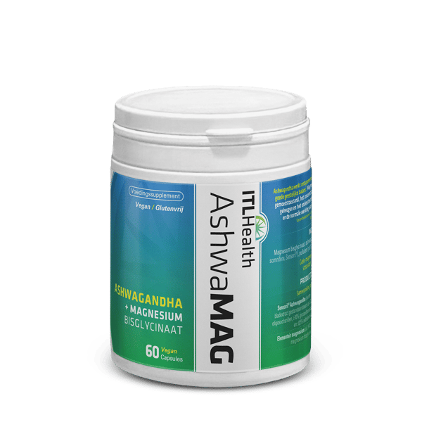 ITL Health AshwaMAG – Magnesium Bisglycinaat & Sensoril® Ashwagandha