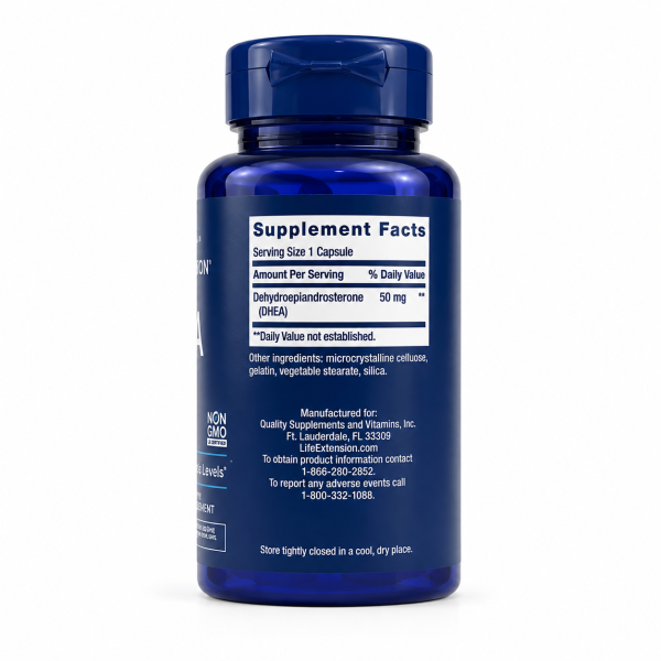 Life Extension DHEA 50 mg - ingrediënt voedingssupplement